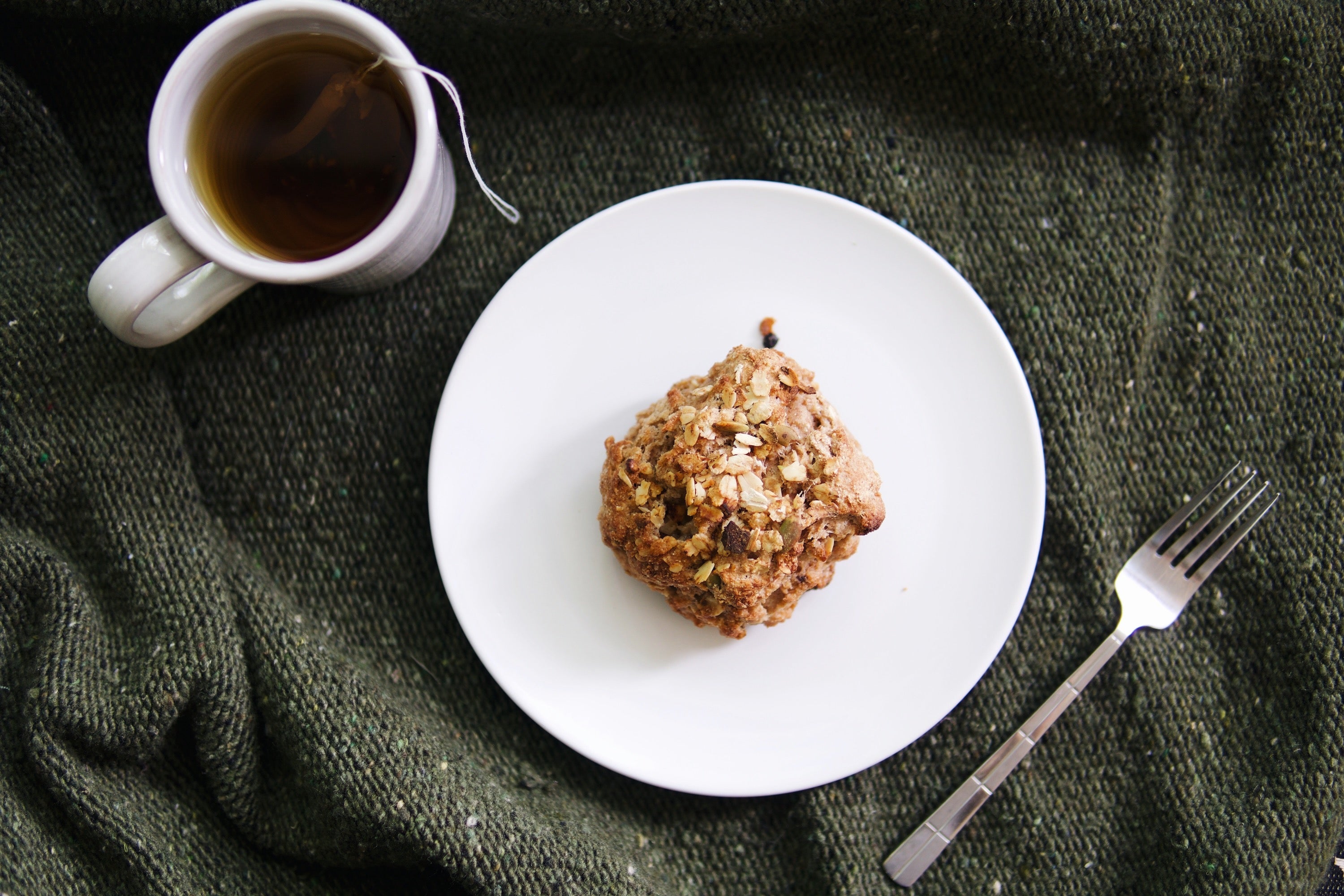 Blueberry Chia Muesli Spelt Scones