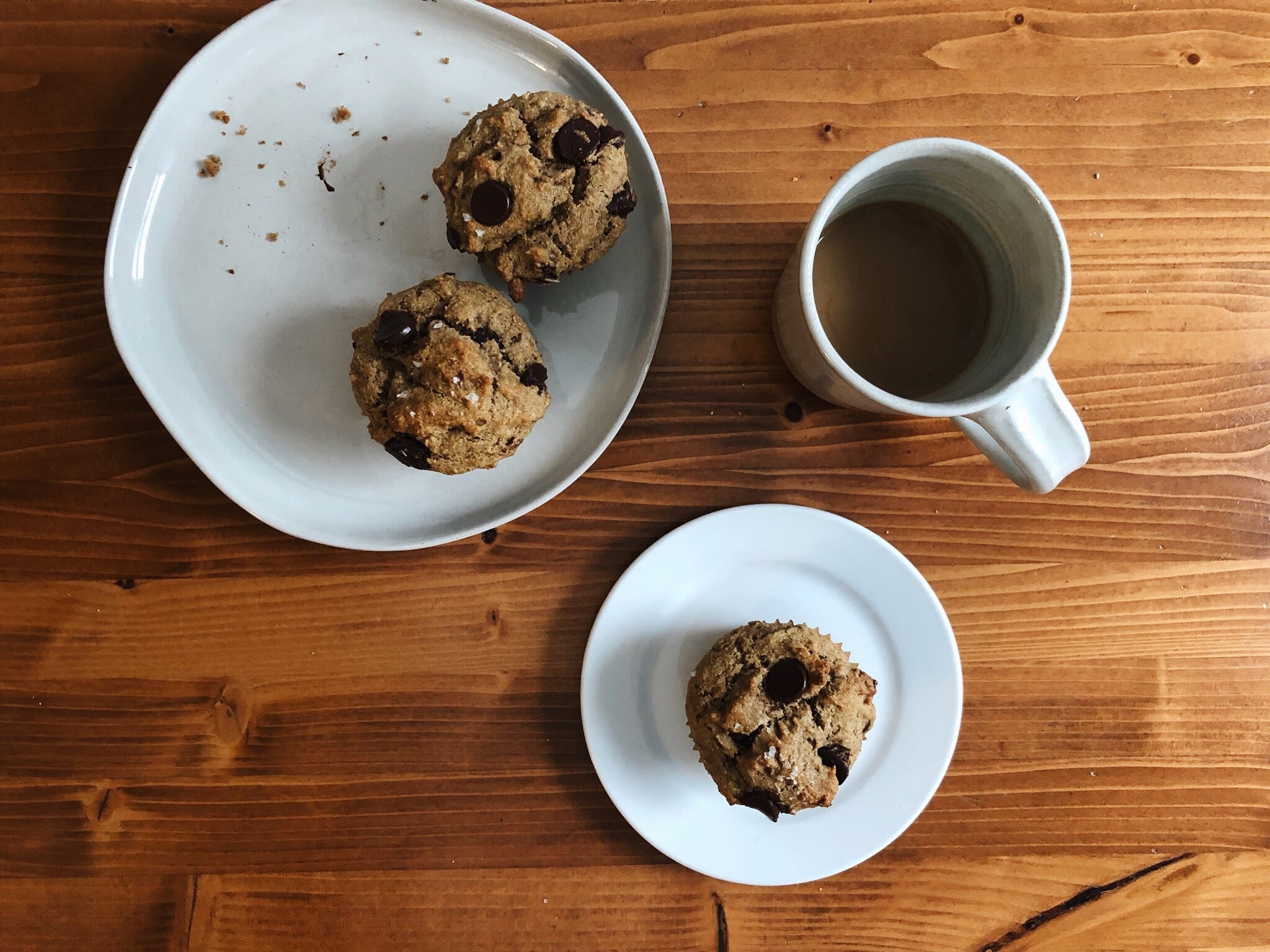 Tahini Muesli Muffins