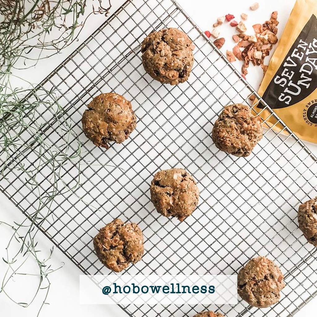Grain Free Muesli Breakfast Cookies