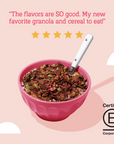 Day Dream Dark Chocolate Raspberry Nut Granola, 8oz
