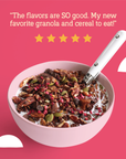 Day Dream Dark Chocolate Raspberry Nut Granola, 20oz