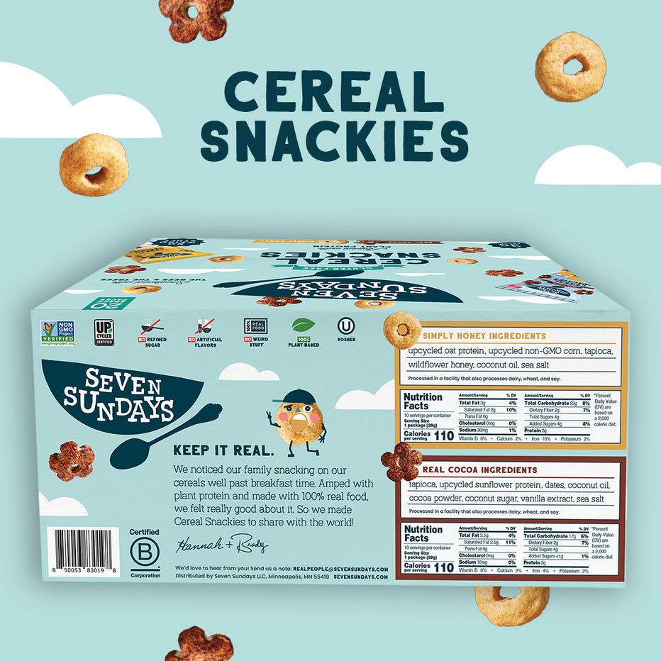 Cereal Snackies, Multi-Pack – Seven Sundays