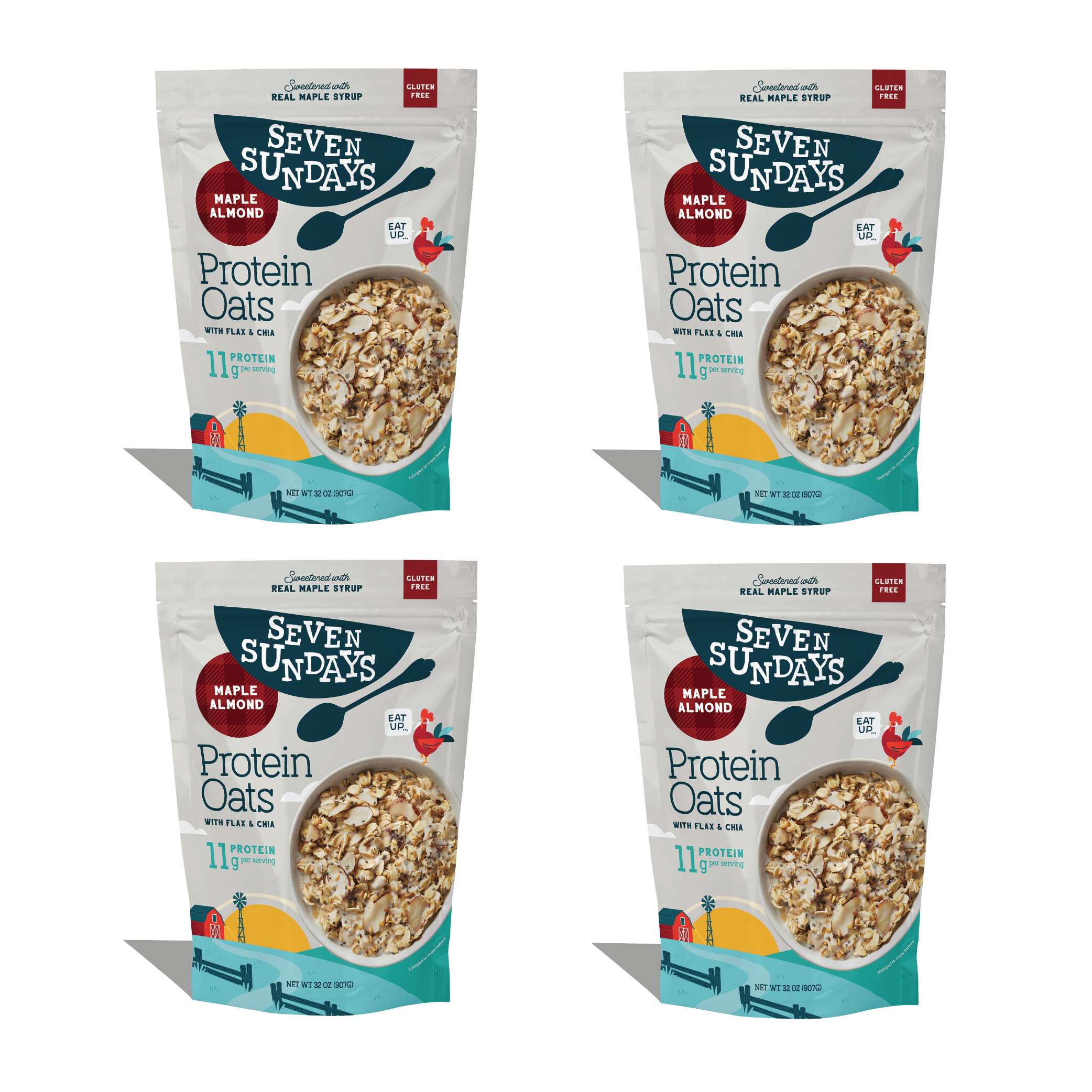 Maple Almond Protein Oats