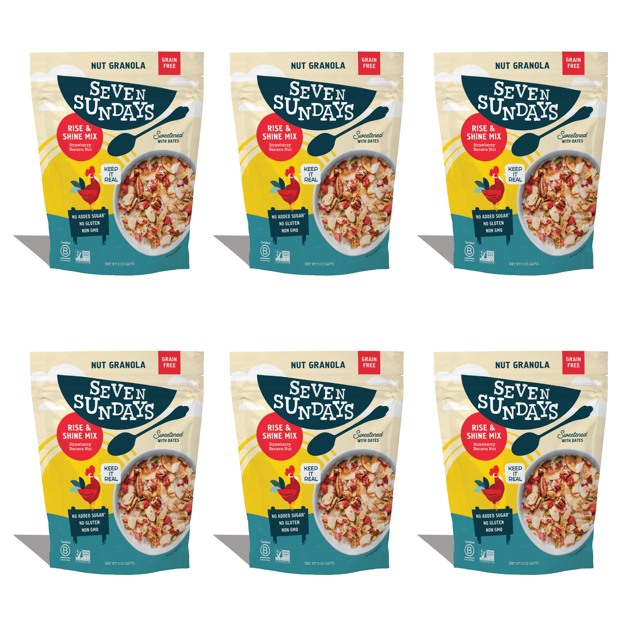 Rise &amp; Shine Nut Granola, 8oz