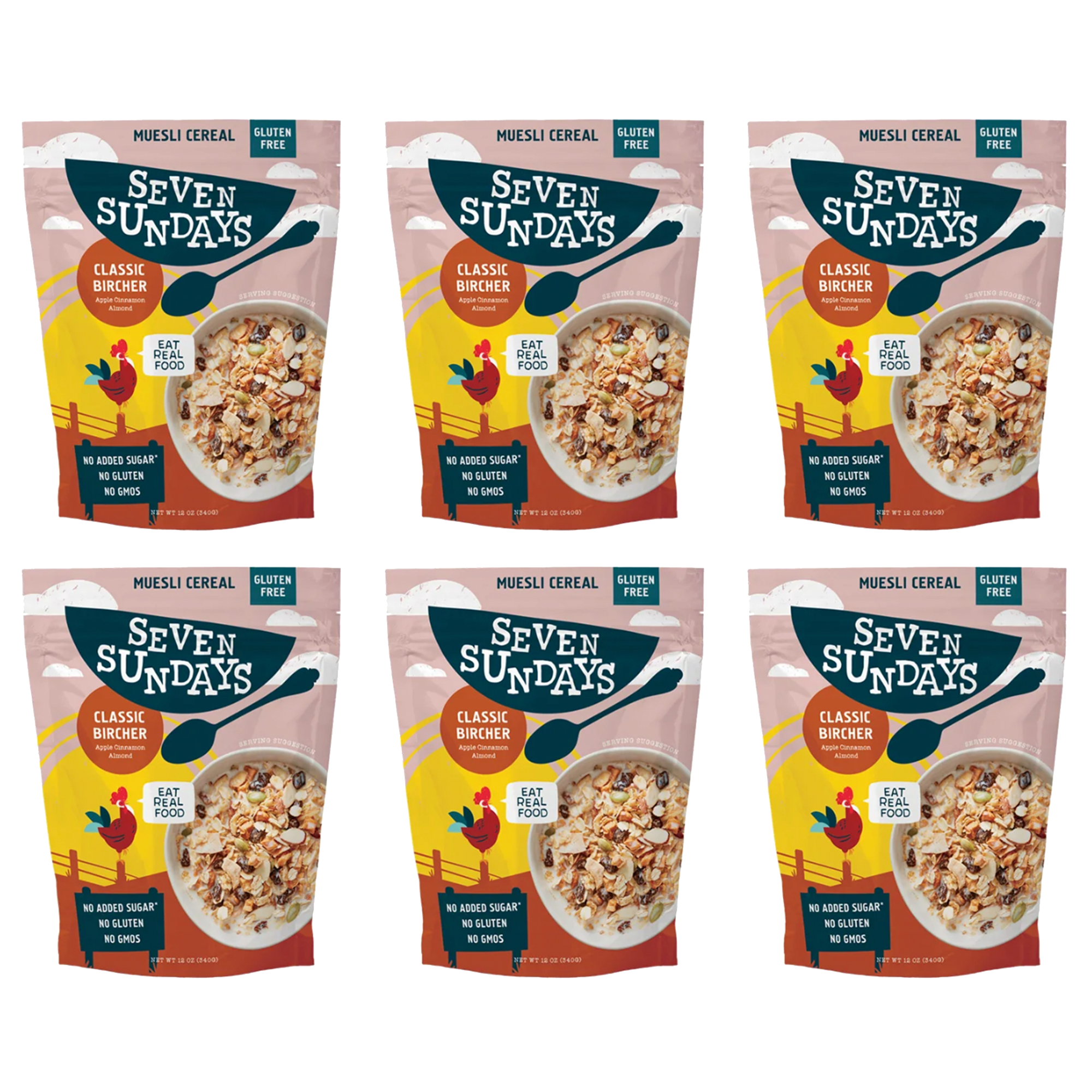 Classic Bircher Apple Cinnamon Muesli, 12oz