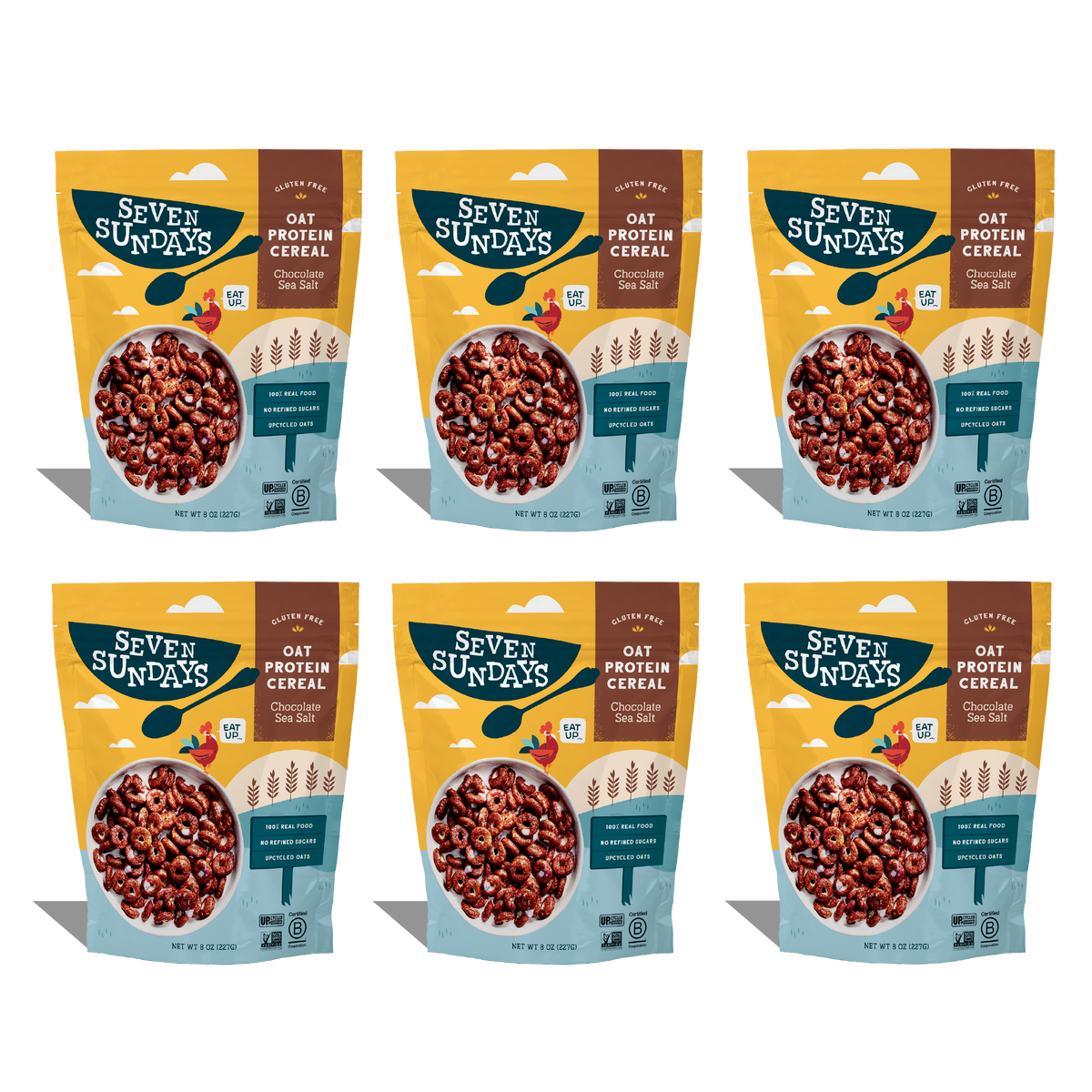 Chocolate Sea Salt Oat Protein Cereal Seven Sundays