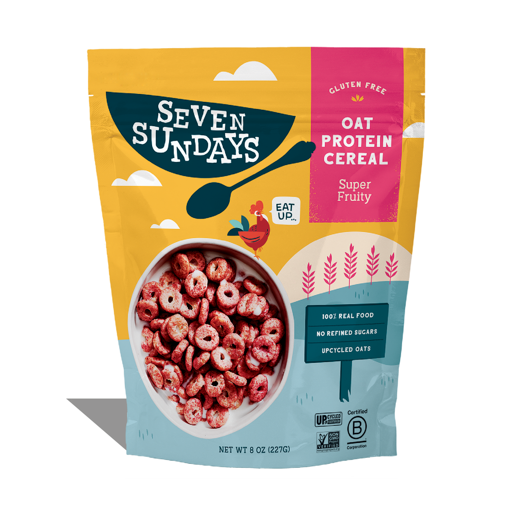 Super Fruity Oat Protein Cereal Seven Sundays