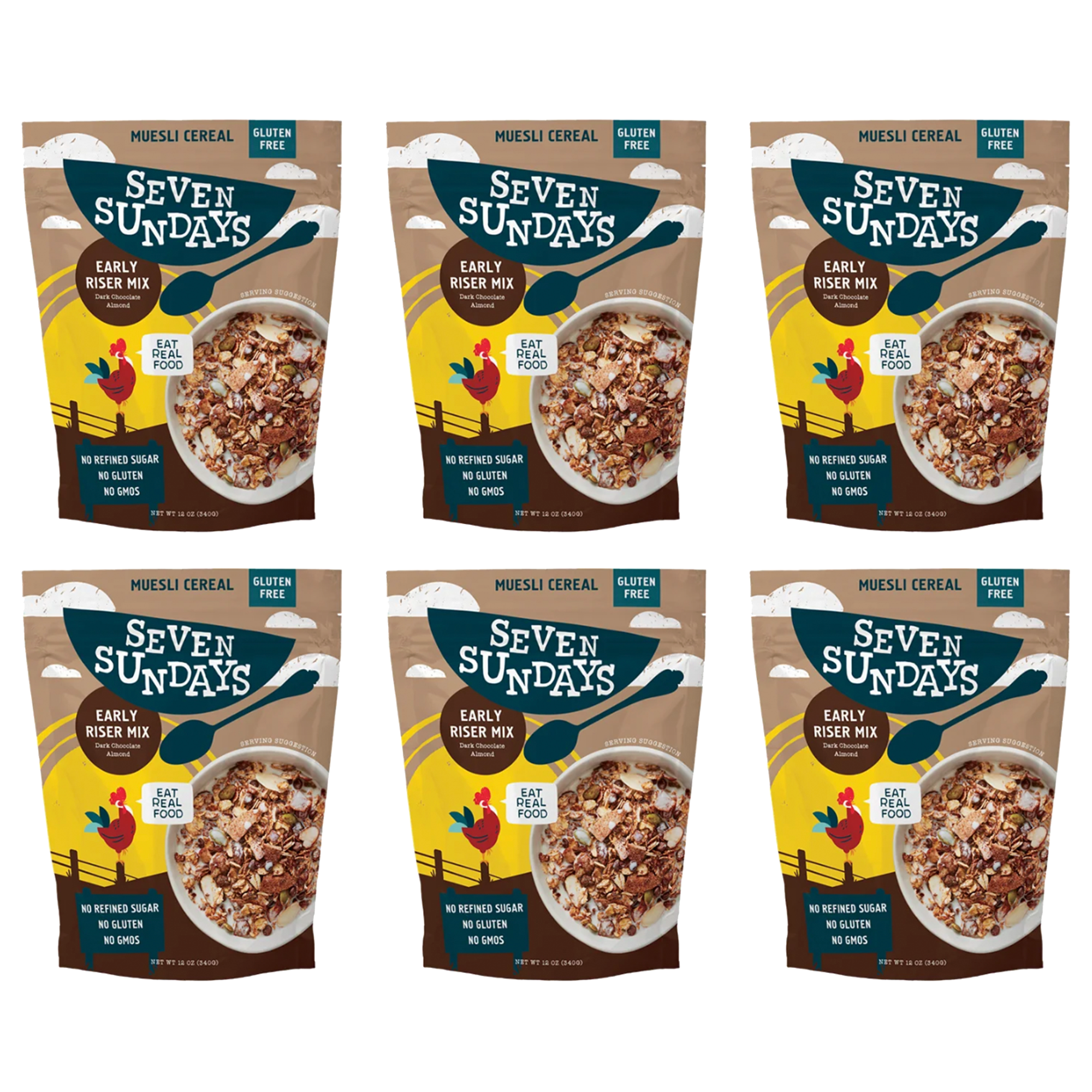 Early Riser Dark Chocolate Muesli, 12oz